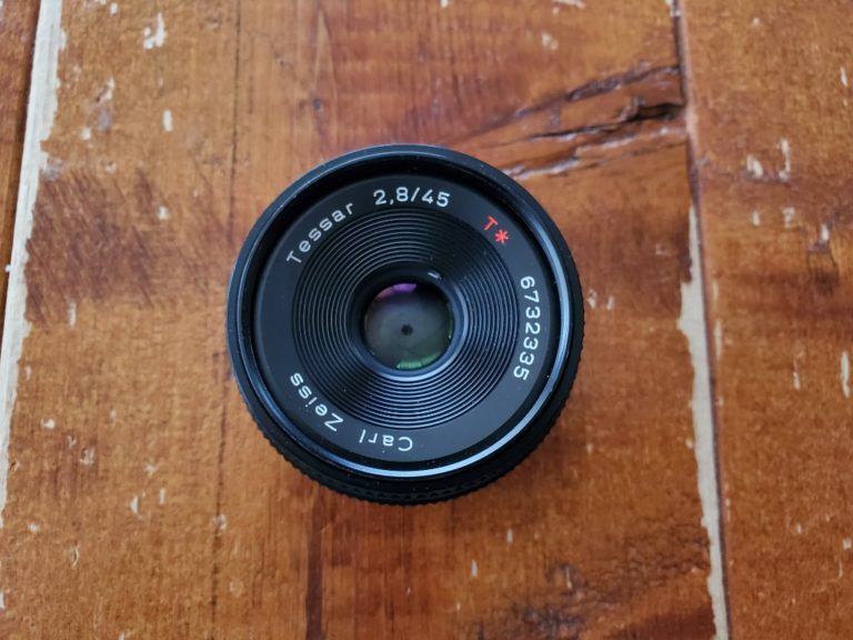 CaCarl Zeiss Tessar 45mm f2.8 - レンズ(単焦点)