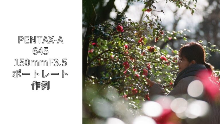 PENTAX-A 645 150mmF3.5 でポートレート作例│amedia-online